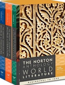 Norton Anthology of World Literature book cover